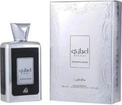 Lattafa Ejaazi Intense Silver erkek parfüm şişesi