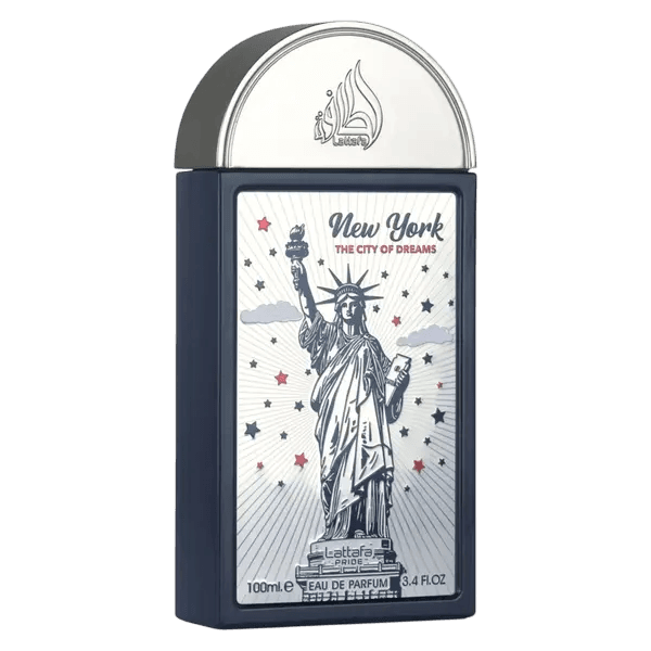 Lattafa New York The City Of Dreams unisex parfüm şişesi