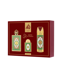 Lattafa Queen Of Arabia 3 parça kadın hediye seti