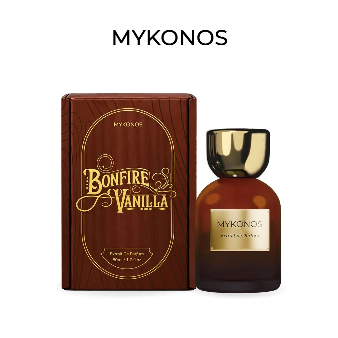 Mykonos Bonfire Vanilla unisex parfüm şişesi