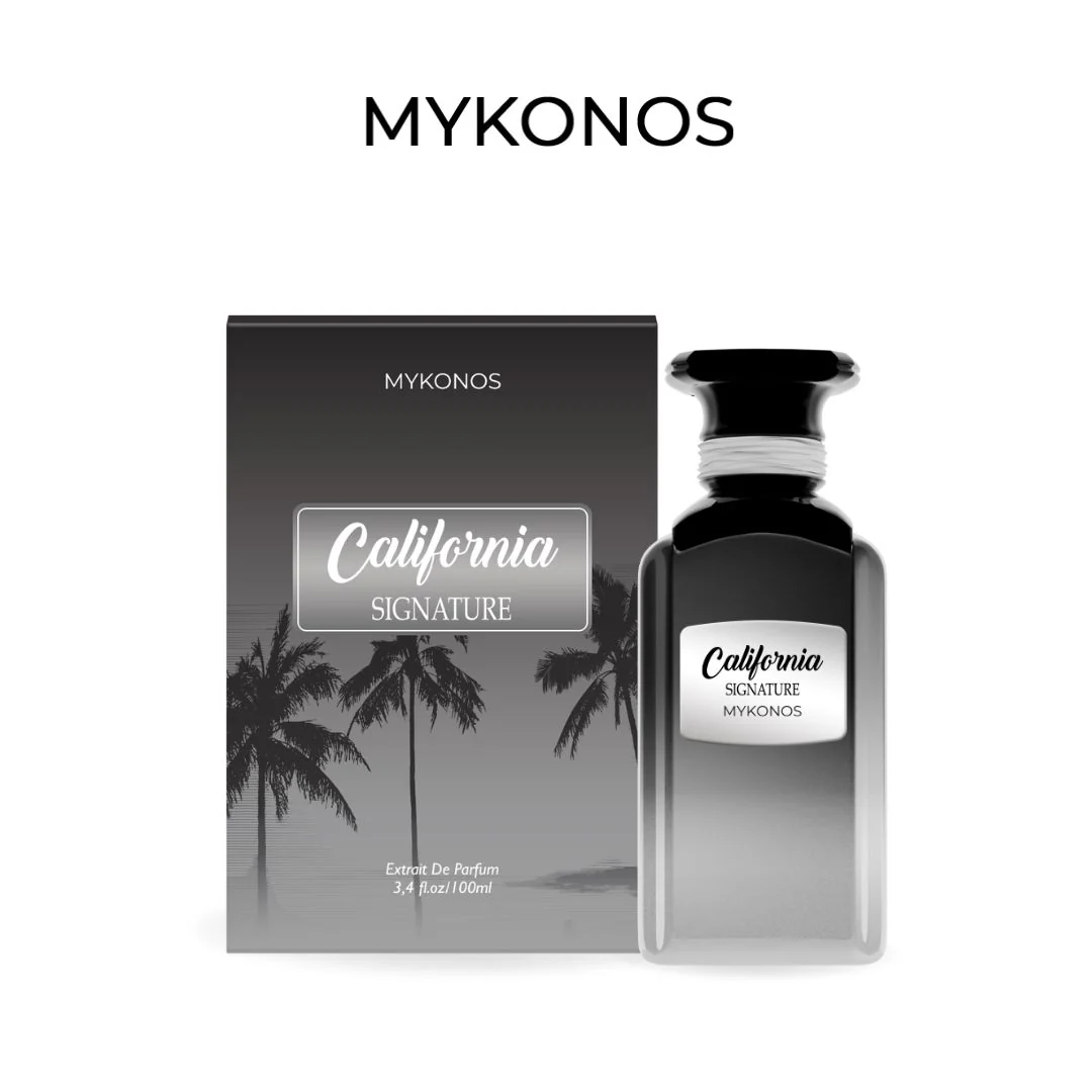Mykonos California Signature unisex parfüm şişesi