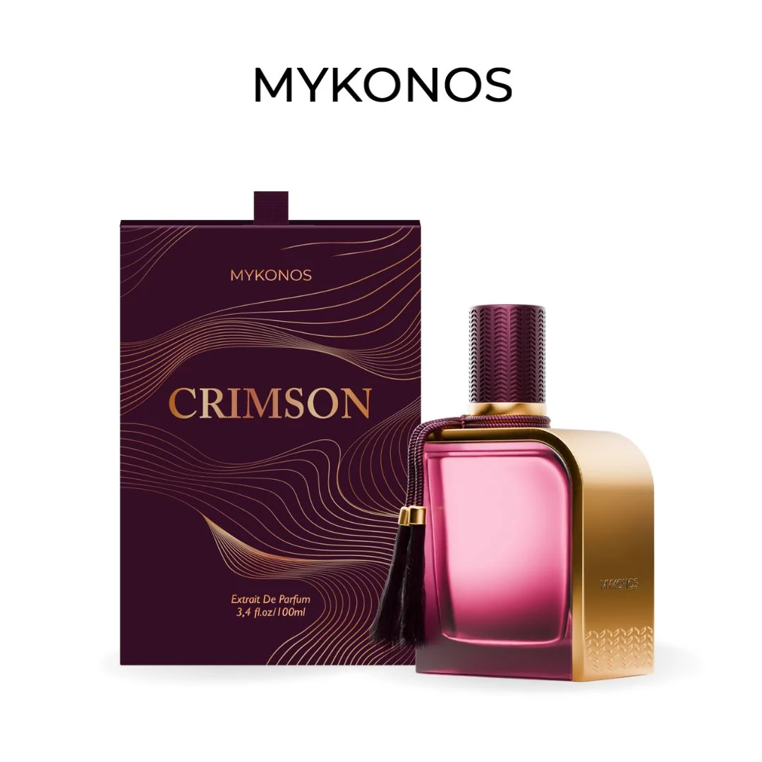 Mykonos Crimson unisex parfüm şişesi