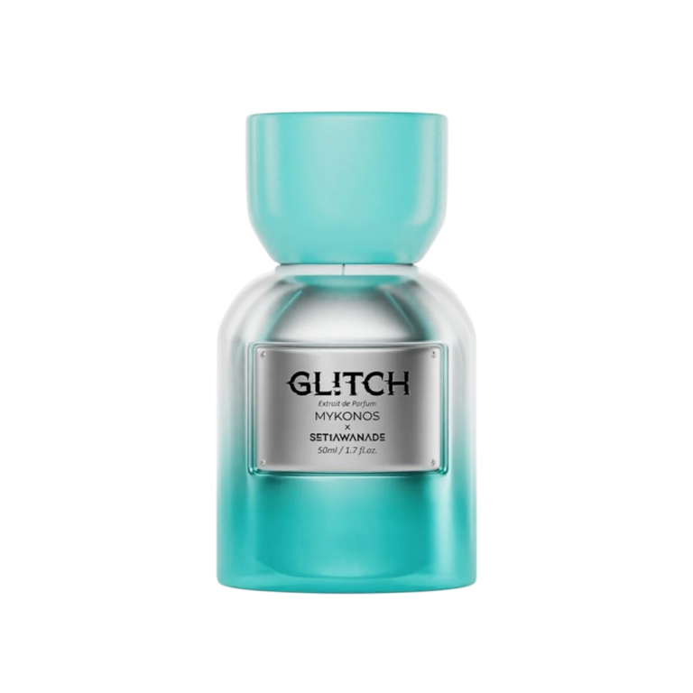 Mykonos Glitch unisex parfüm şişesi