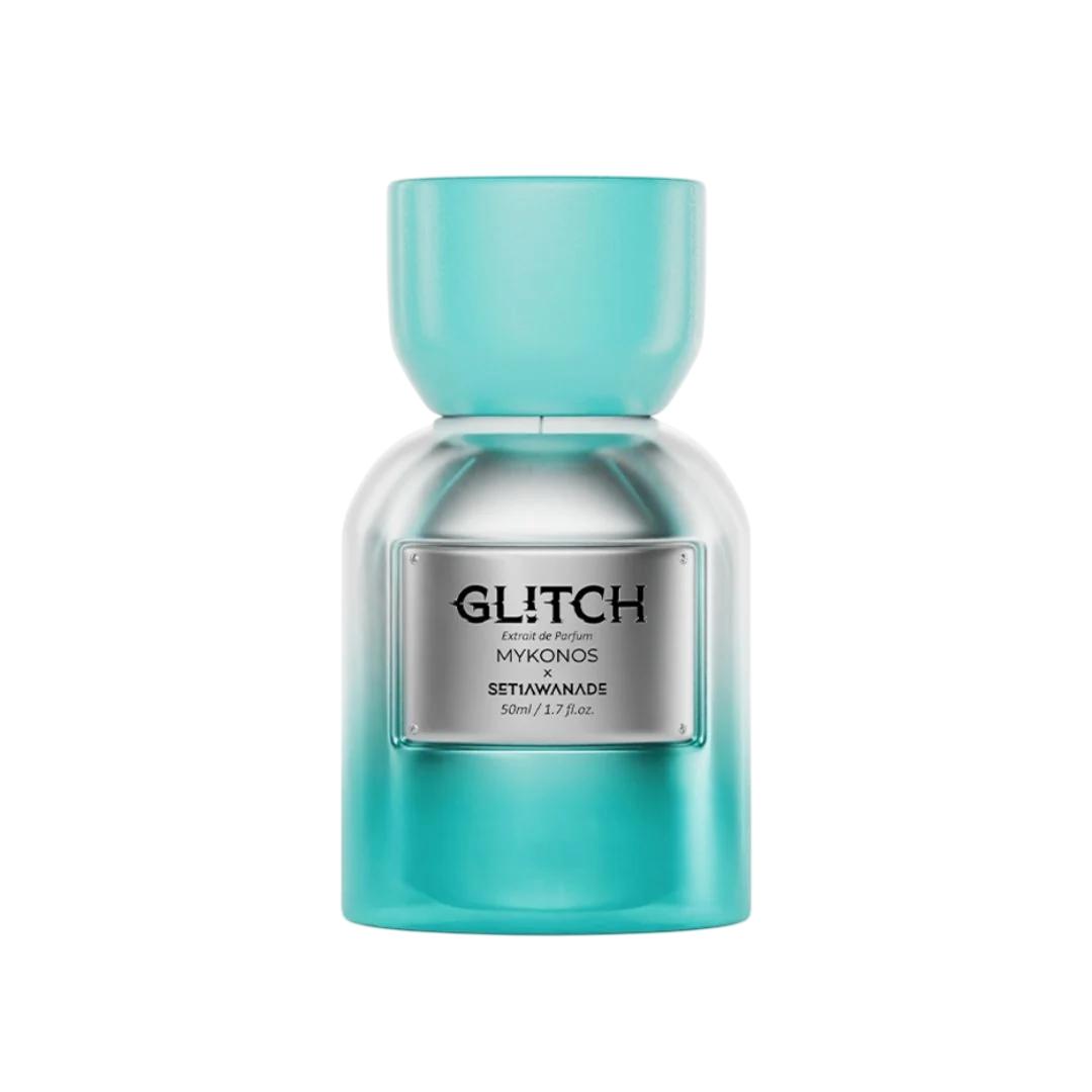 Mykonos Glitch unisex parfüm şişesi
