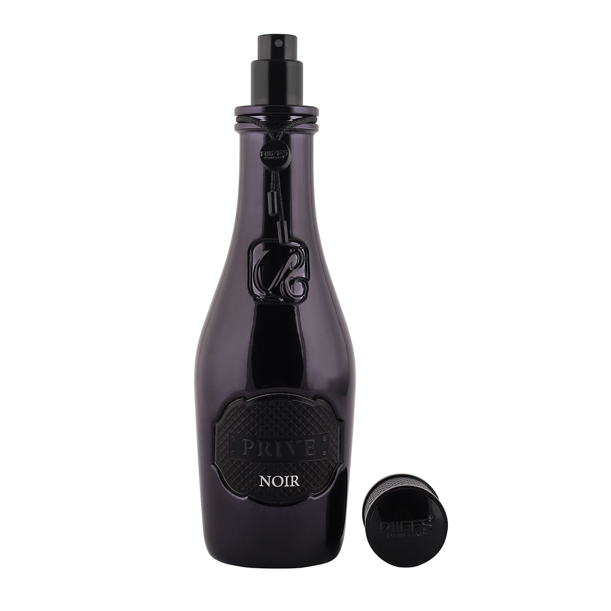 Riiffs Prive Noir EDP şişe ve kapak