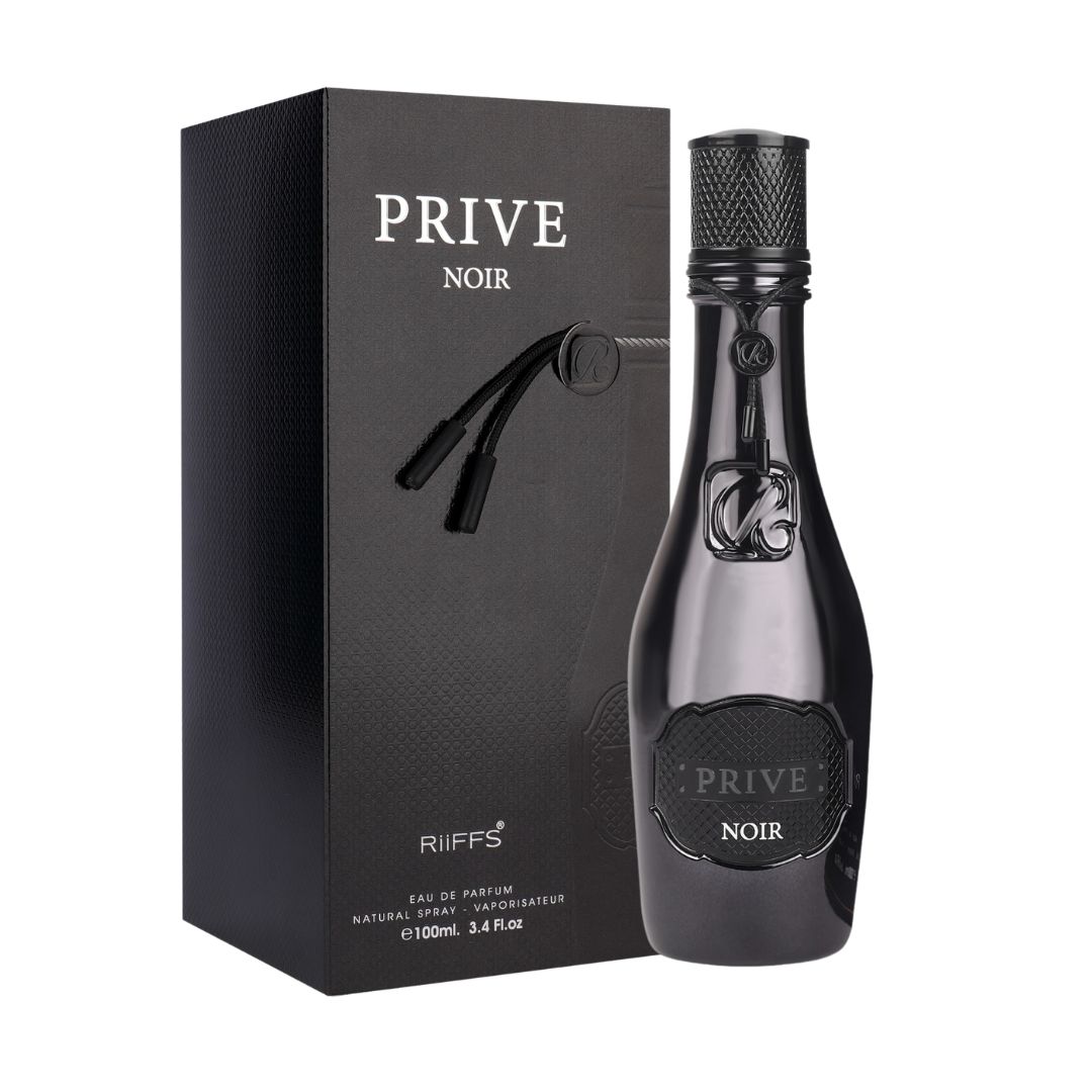 Riiffs Prive Noir EDP şişe ve kutu